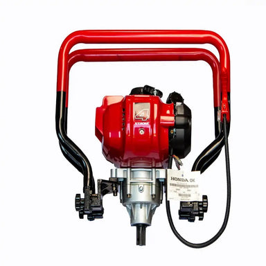 The Bullmax BMEAFH-H50HD Earth Auger is a heavy-duty, two-person machine powered by a Honda GX50 engine. It features folding handles, a reinforced frame, and a commercial-grade gearbox, making it ideal for tough digging jobs and professional use.