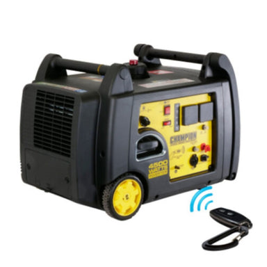 Champion 4500W Inverter Generator. This balances important search terms like "Champion," "4500W," "Inverter Generator," and highlights the quiet, enclosed feature that buyers care about.
