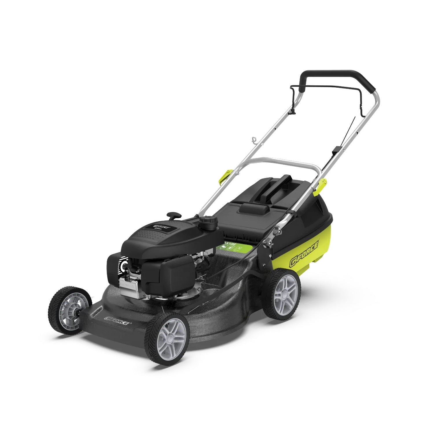 G-Force 201cc 21 Inch Hand Push Petrol Lawn Mower