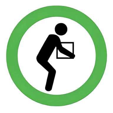 This sign indicate that the product is under 30kg below.