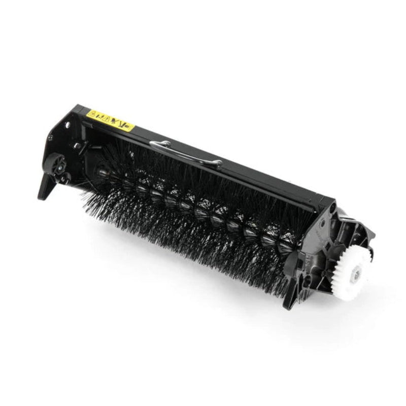 Allett 43cm scarifier rapid-change cartridge with durable steel tines and precision gearing, designed for deep lawn dethatching and moss removal.