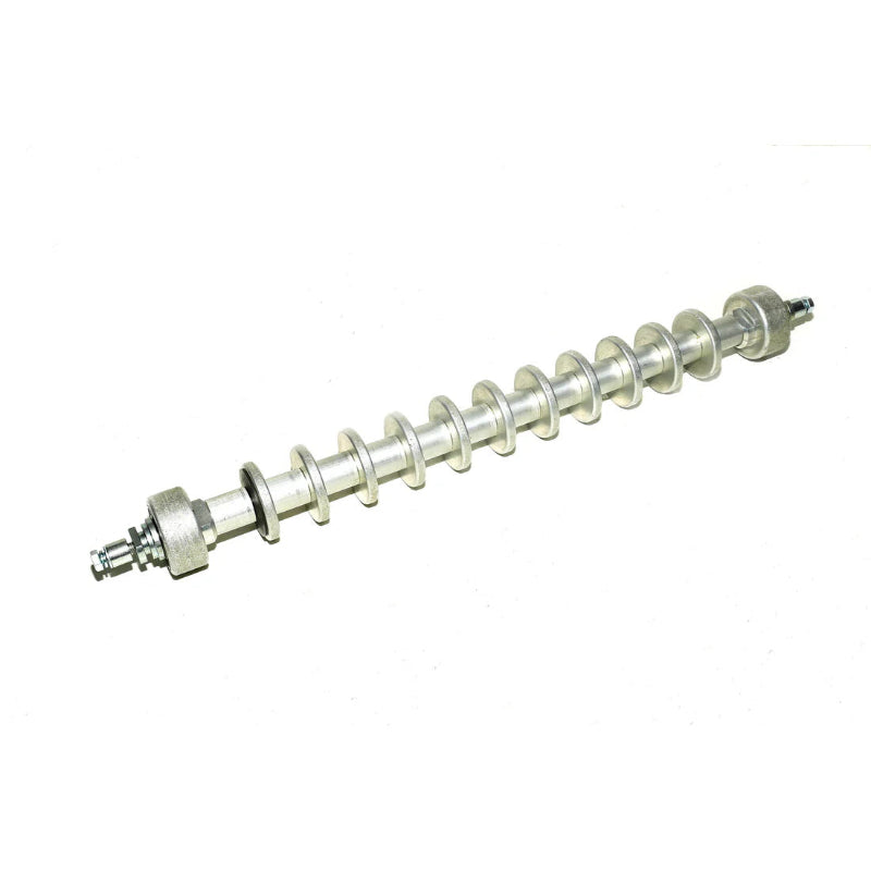 Allett grooved front roller for Stirling 43, Liberty 43, and Kensington 17 lawn mowers, featuring precision-engineered grooves for improved traction and lawn striping.