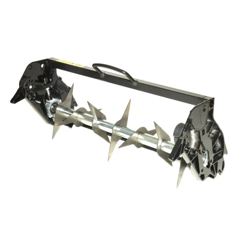 Allett Stirling 43 Aerator Cartridge designed for deep lawn aeration. Compatible with Allett Stirling 43 mowers, this cartridge relieves soil compaction, improves oxygen flow, and enhances water absorption for healthier, more vibrant turf