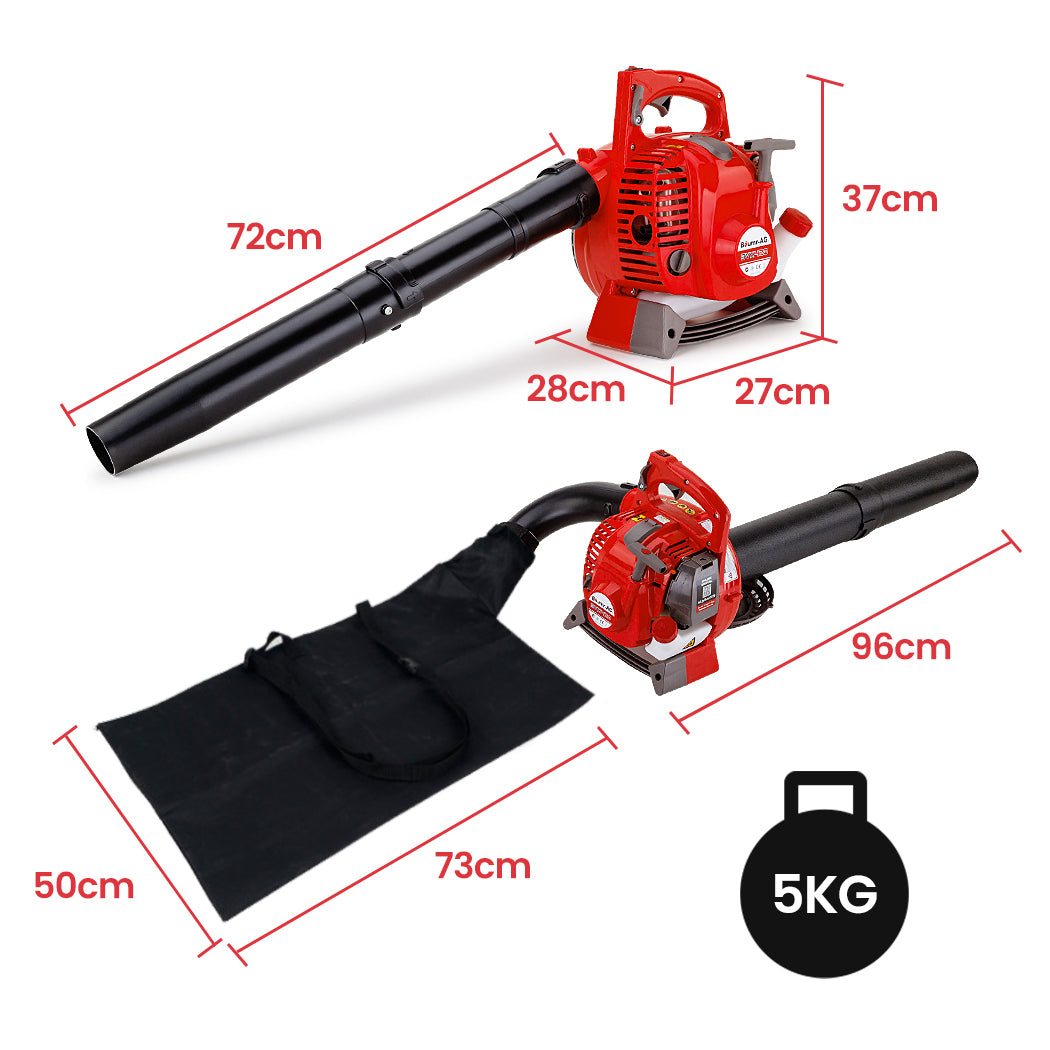 Baumr-AG Petrol Leaf Blower Vacuum 4 Stroke Specifications