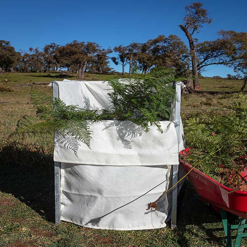 Bullmax Wool Pack Frame used for Green waste collection