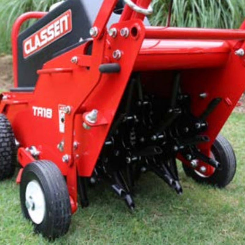 Classen 18 Compact Aerator rear view