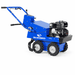 Crommelin Sod & Turf Cutter – GX200 shown from the side, featuring the Bluebird steel body, GX200 engine, control handles and heavy-duty wheels for professional turf cutting.
