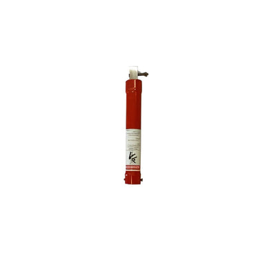 Crommelins 1ft auger extension shaft designed for PSD earth augers, providing additional drilling depth for post holes and foundation work. Durable steel construction with secure locking pin for stability, ideal for landscaping, fencing, and construction applications requiring deeper ground penetration
