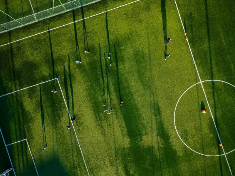 FJD FRX Robotic Lawn Mower ideal for maintaining professional sports fields and football pitches, delivering autonomous precision mowing, consistent turf quality, striped finishes, and efficient commercial maintenance across large recreational and sporting facilities