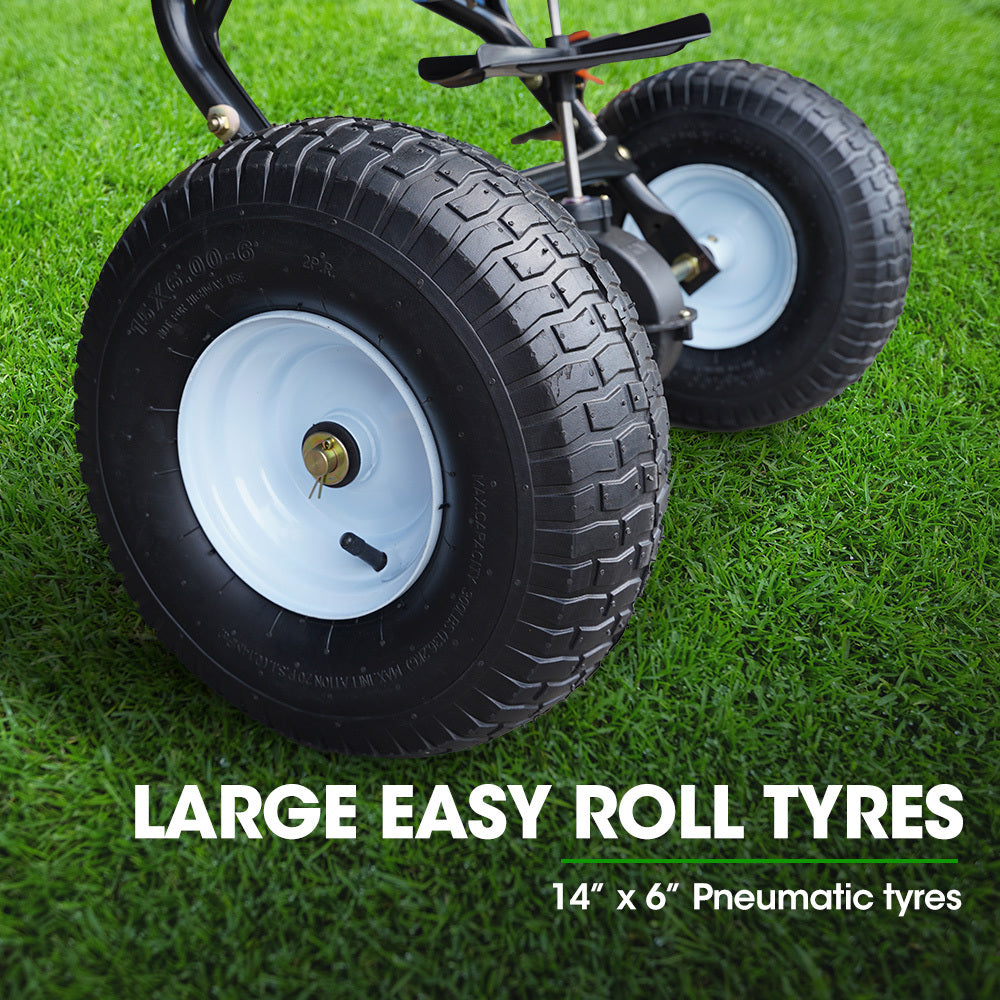 GDTSPRPCW13A large easy roll tyres, 14'' x 6'' pneumatic tyres