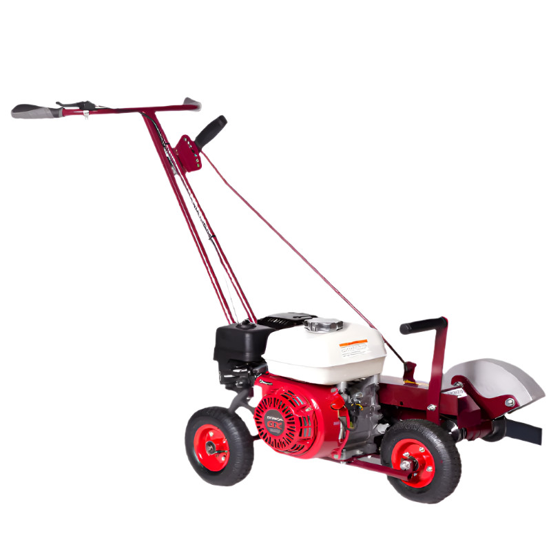 The GE30 Left Hand Cut Edger features a reliable Honda GX200 engine and a durable 12” steel blade designed for roadside safety. With easy controls and a sturdy steel frame, it delivers precise, professional-grade lawn edging.