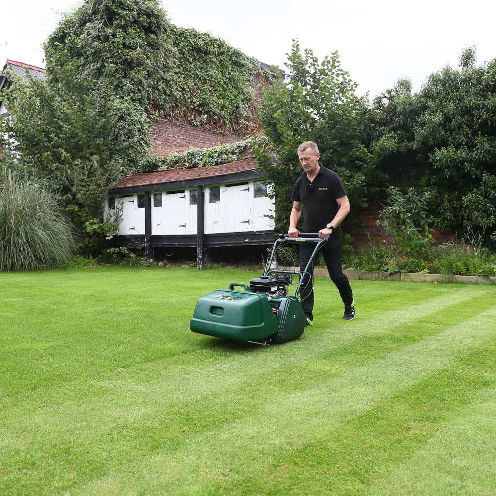 Allett Kensington 17H 17inch Honda GX120 Petrol Mower Lifestyle