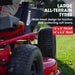 Large all-terrain tyres