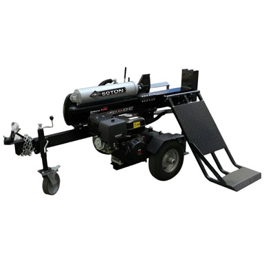Millers Falls 50-ton log splitter with lift table and Briggs & Stratton engine. Powerful, efficient, and built for tough Australian hardwoods.

