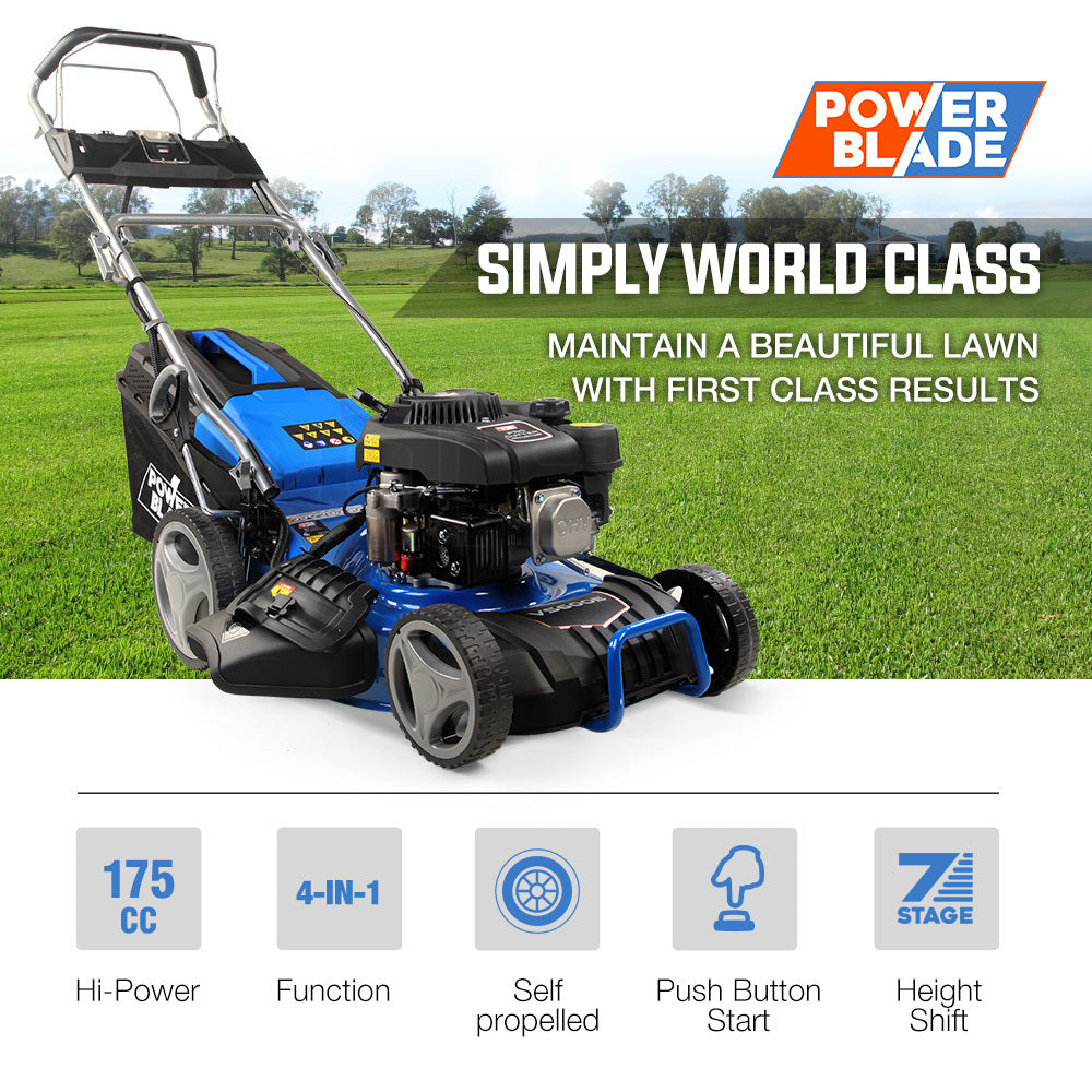 PowerBlade 18'' 175cc Electric Start Self-Propelled Specification