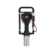Powertech PPD-100 post driver powered by a reliable Honda GX50 engine, featuring durable handles, a precision throttle control, and a heavy-duty impact head for efficient post installation.