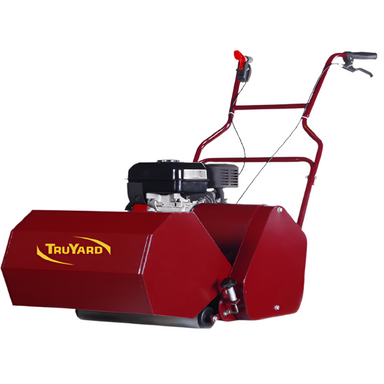 The Truyard RM45 Classic Kohler 5.5hp offers powerful performance with an 18” precision reel mower, self-propelled drive, adjustable cutting height, and robust steel build. Ideal for delivering a smooth, professional-quality cut on your lawn with ease and durability.