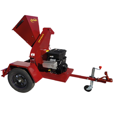 The Truyard C120 Road Towable Chipper, equipped with a Honda GX690 engine, efficiently processes branches up to 120mm. Its robust steel construction and road-legal trailer ensure durability and easy transport for both domestic and commercial use.