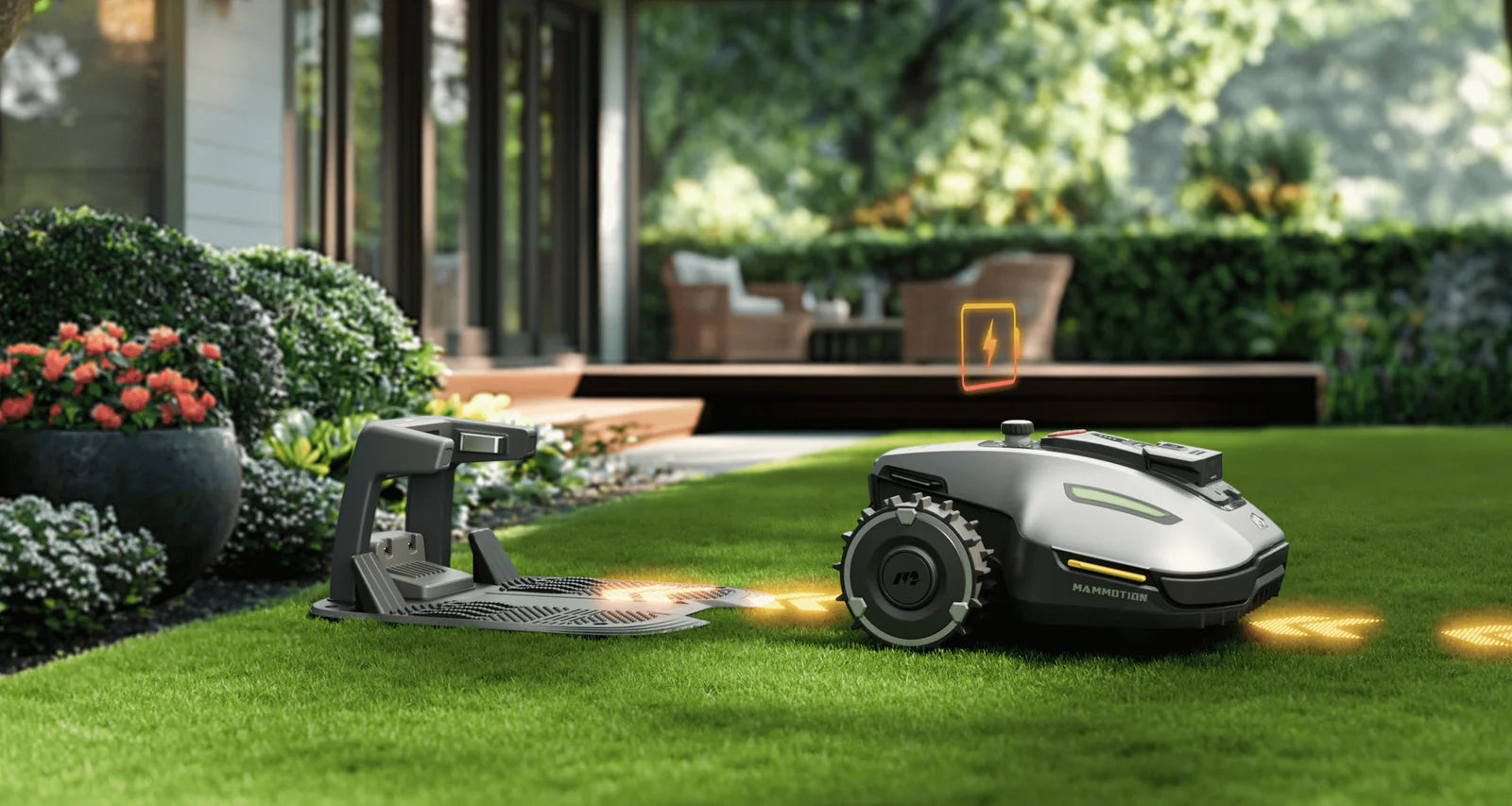 Yuka Mini – Smart Robotic Mower, Lightweight Design