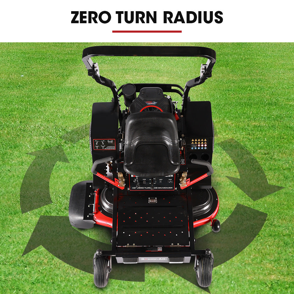 Zero turn radius